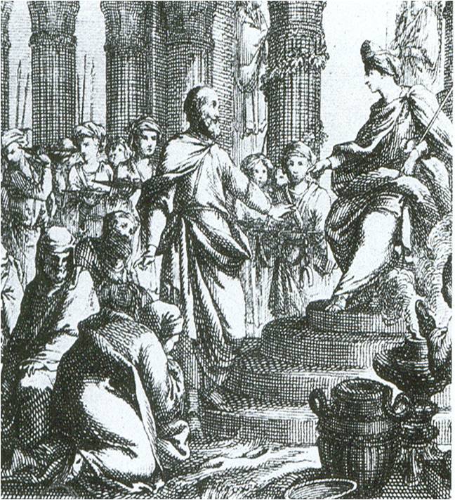 Δημοκίδης ο Κροτωνιάτης, στη βασιλική αυλή του Δαρείου Α΄