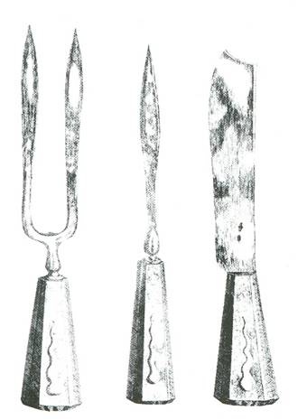 Εργαλεία μαστεκτομής,  1715 G. Bidloo